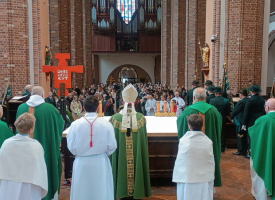 Uroczysta Msza Święta w intencji leśników i myśliwych