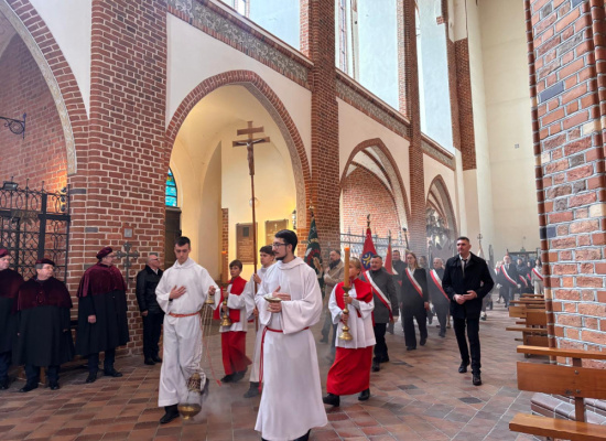 Uroczysta msza św. inaugurująca obchody 80-lecia Izby Rzemieślniczej w Szczecinie