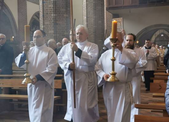 Uroczyste rozpoczęcie etapu diecezjalnego Synodu Biskupów o synodalności Kościoła [FOTORELACJA]
