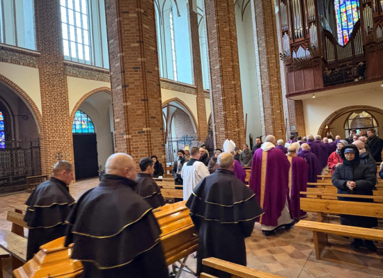 Msza święta pogrzebowa za śp. Emilię Sztomber