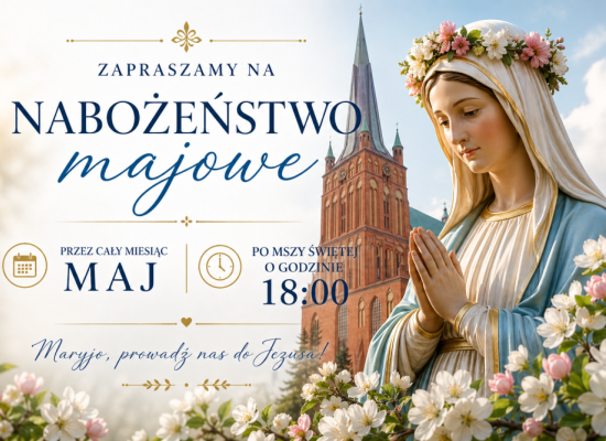 Nabożeństwa majowe w Katedrze!