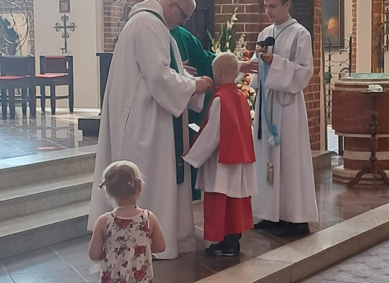 Nowy ministrant katedralny!