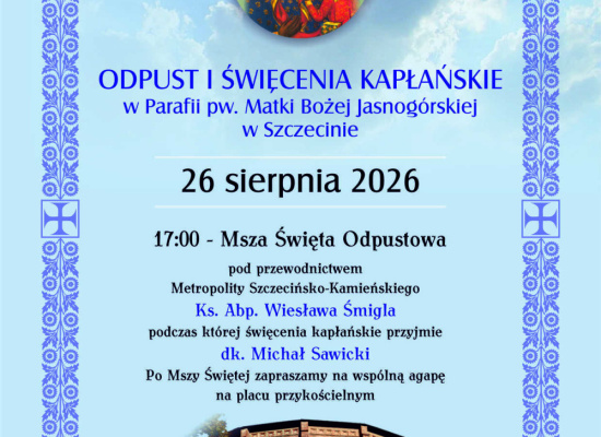 Święcenia kapłańskie diakona Michała. 